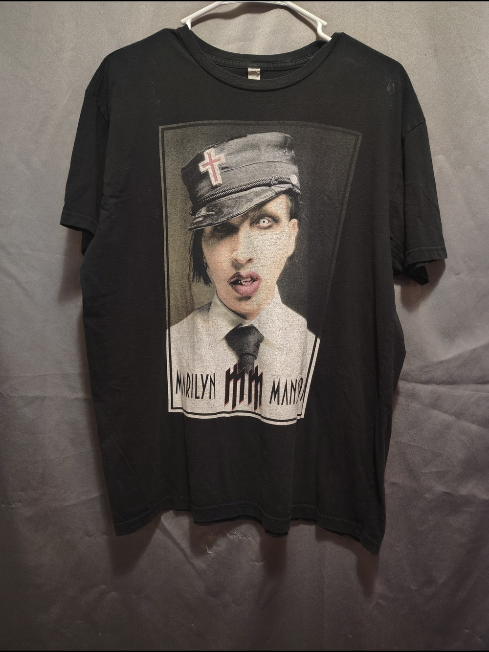 Black Graphic Band T-Shirt